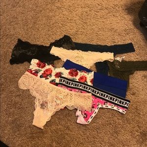 Lot of 8 pairs of Victoria secret underwear
